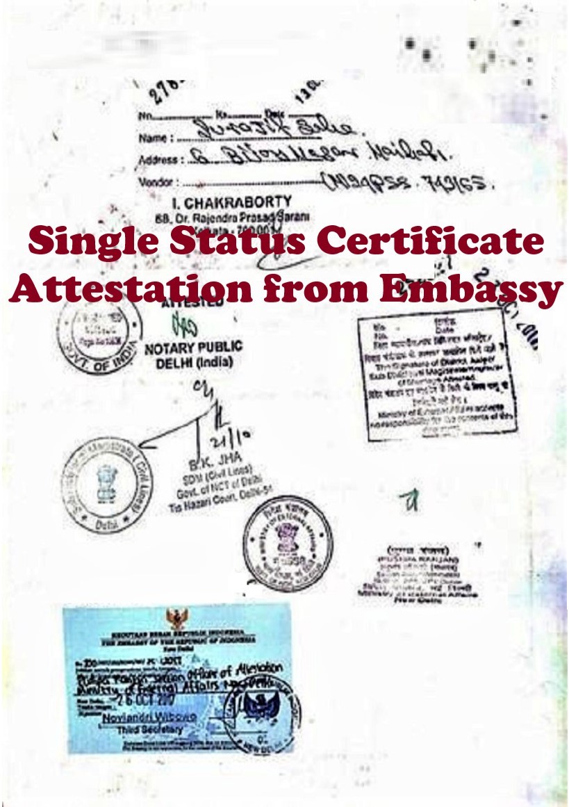 Marriage Certificate Attestation for Cameroon in Delhi, India